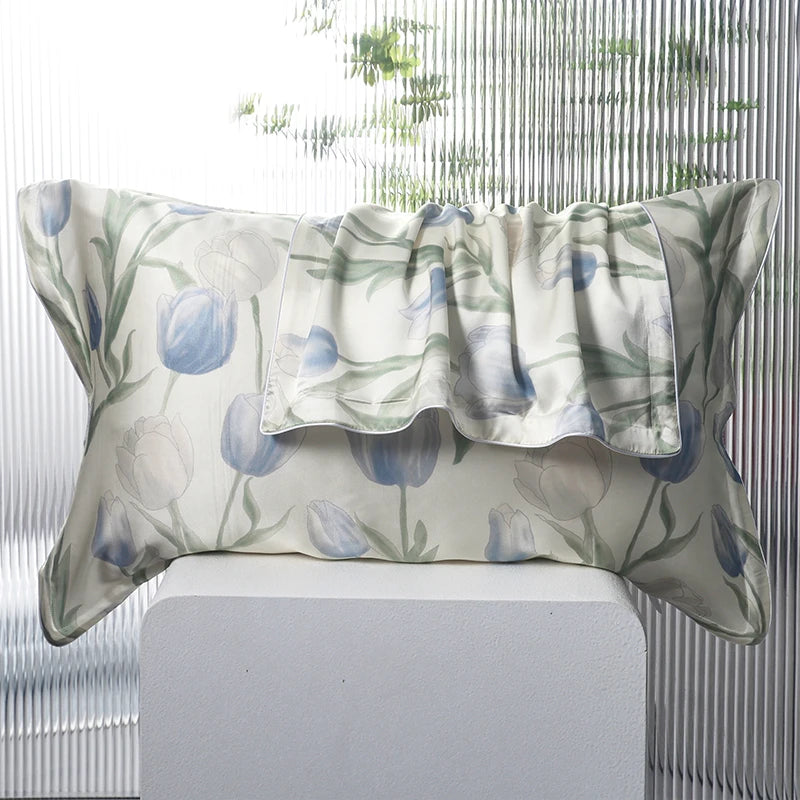 100% Mulberry Silk Pillowcase for Hair and Skin 1pc